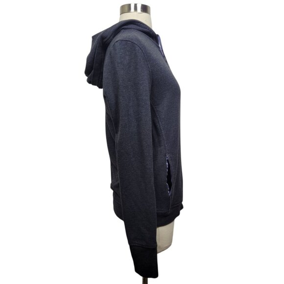 Victoria’s Secret Sport Gray Zip Up Hoodie Sweatshirt Small Women’s Activewear - Picture 3 of 8
